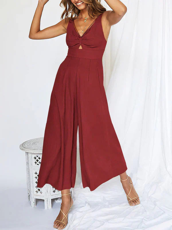 Elegant sommarjumpsuit för kvinnor