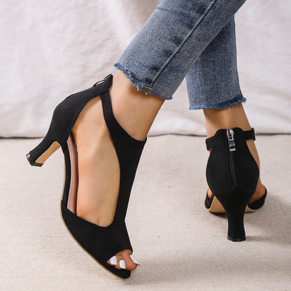 Isabel Sandals med klackar - ergonomiska skor