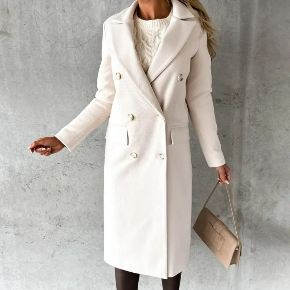 Mode Vinter trenchcoat för kvinnor