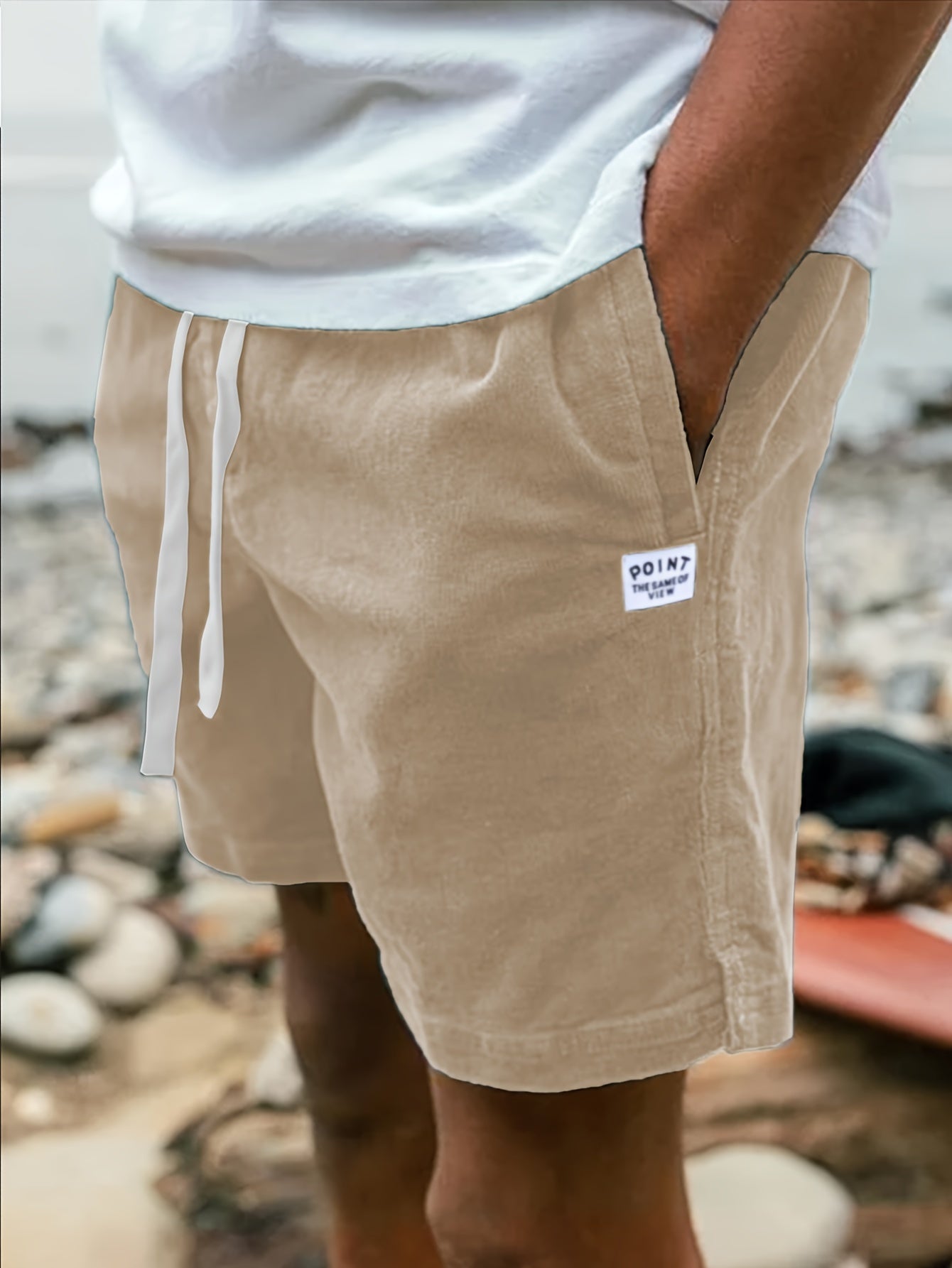 Avslappnade sommarshorts för män
