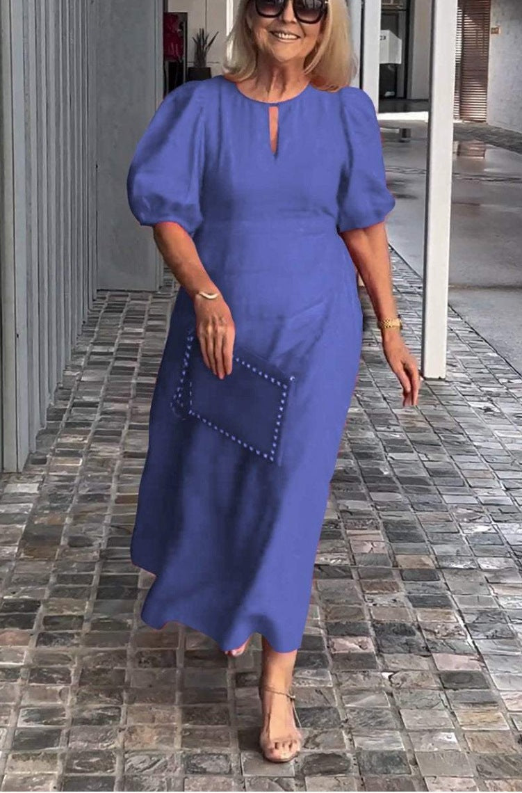 Fashionabla trendiga klänning för kvinnor