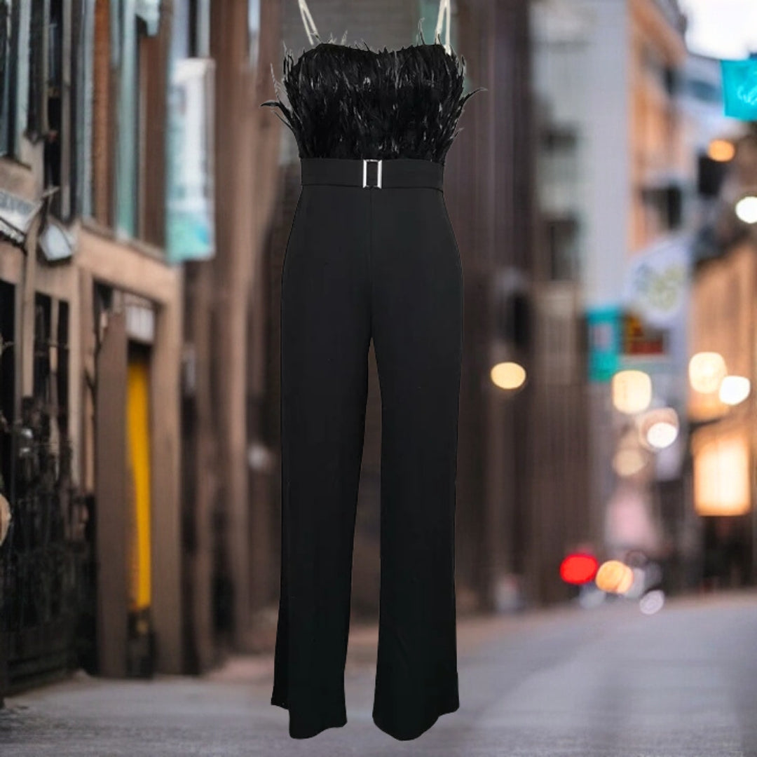 Bettina™ | Snygg jumpsuit med skärp