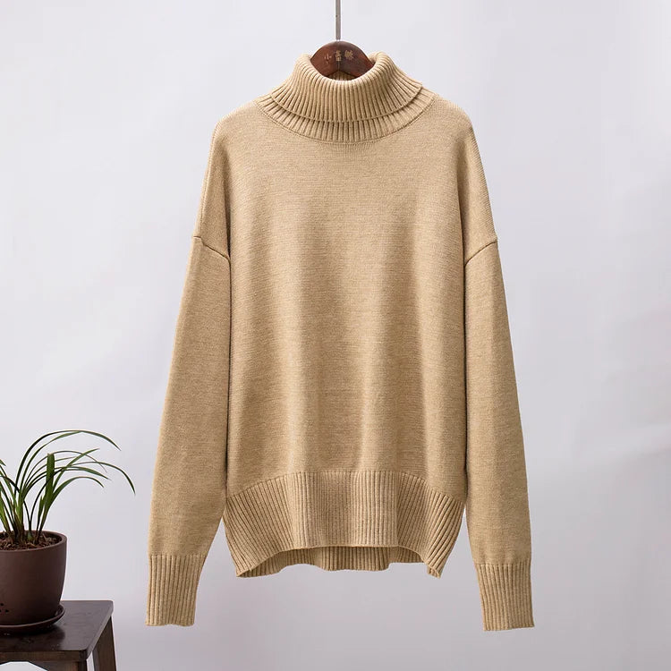 Louise - Eleganta mjuka enkla vintagetoppar med lång ärm