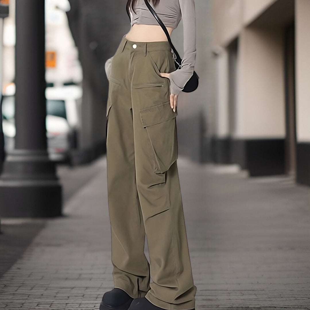 Yara™ | Snygga baggy cargobyxor