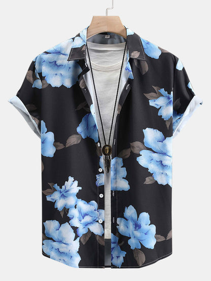 Floral Print Button Up Shirt