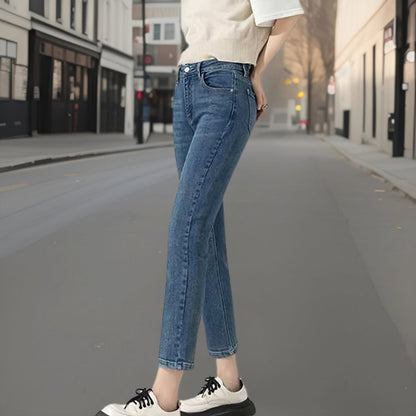 Amira™ | Trendiga jeansbyxor med urringning