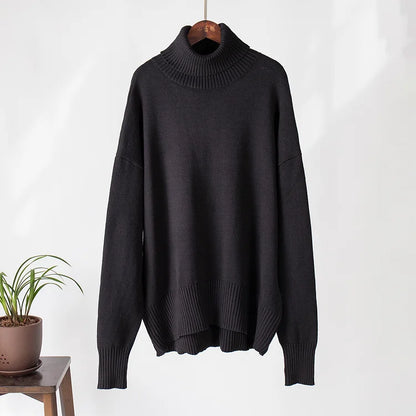 Louise - Eleganta mjuka enkla vintagetoppar med lång ärm