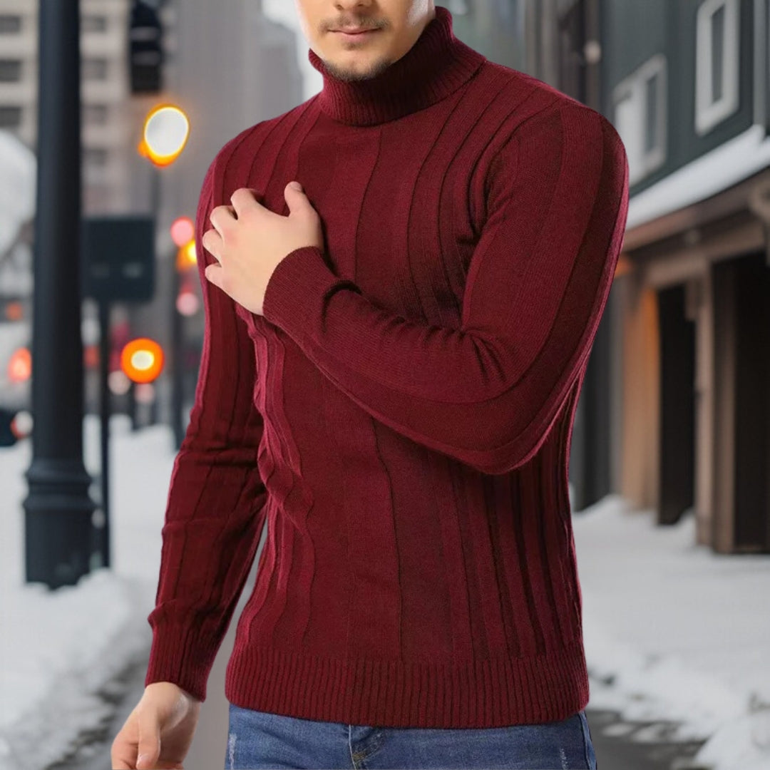 Bennett™ | Varm turtleneck-tröja av hög kvalitet