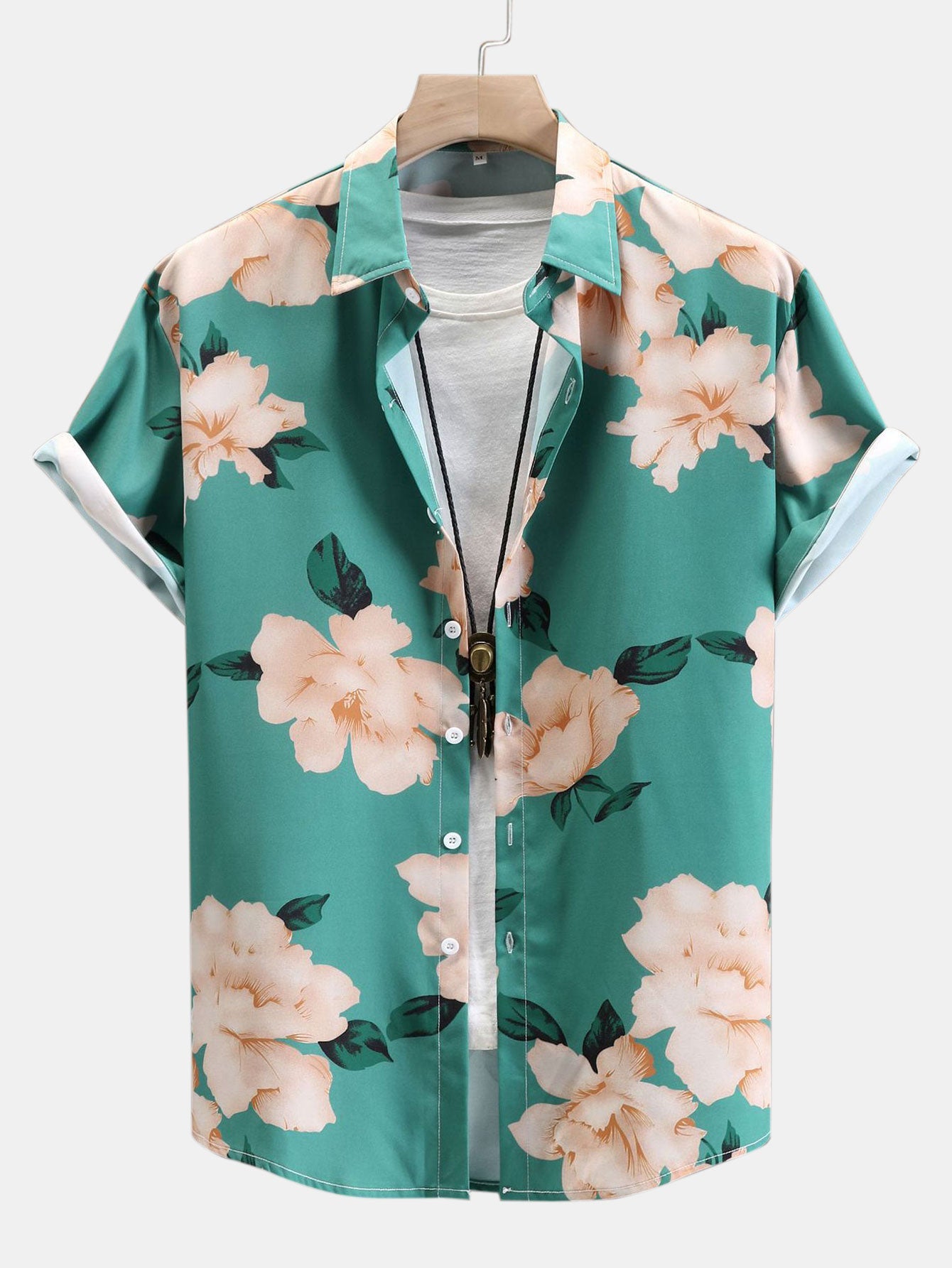 Floral Print Button Up Shirt