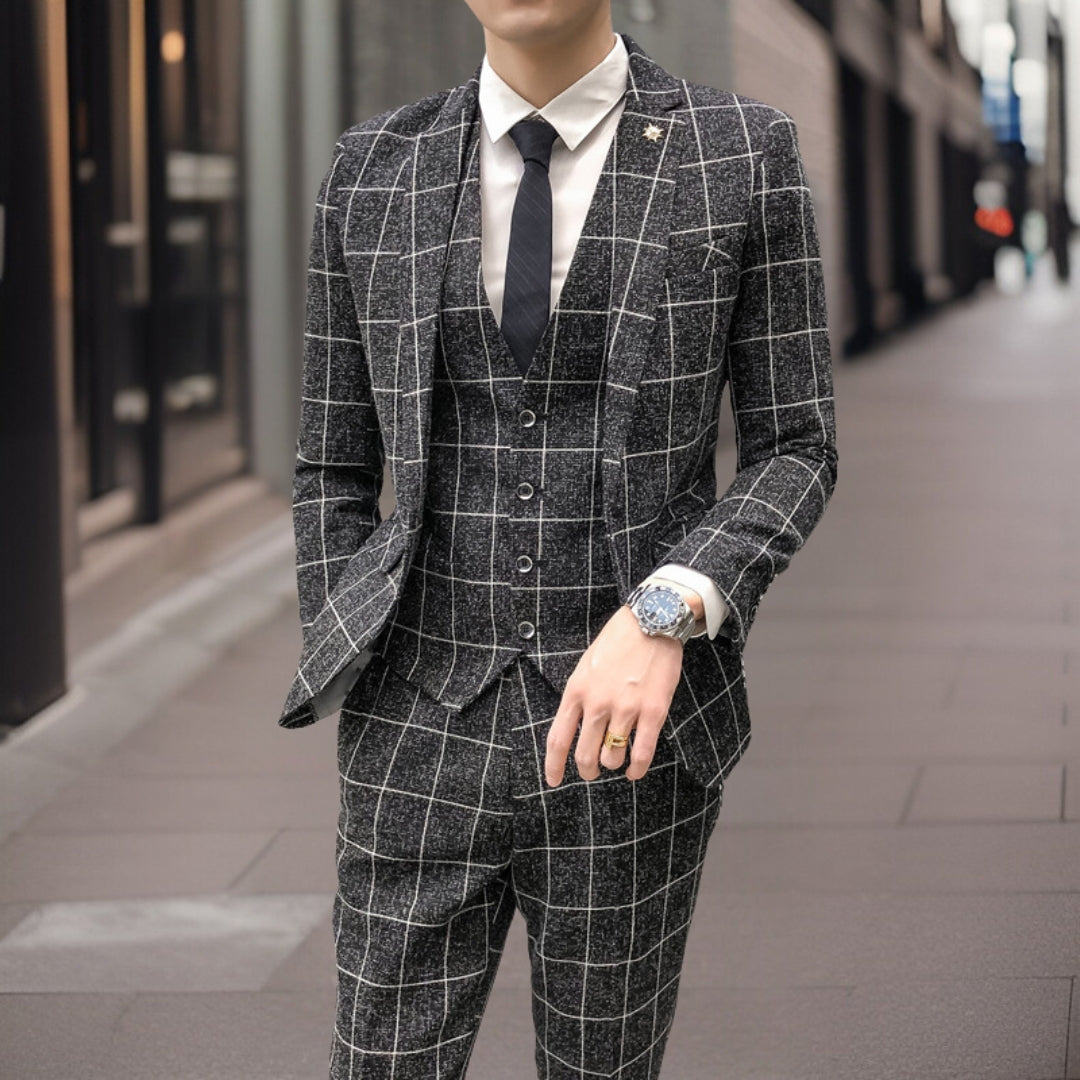 Xander™ | Deluxe Slim-Fit kostym 3-delad