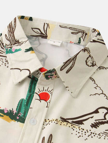 Cactus Print Shirt