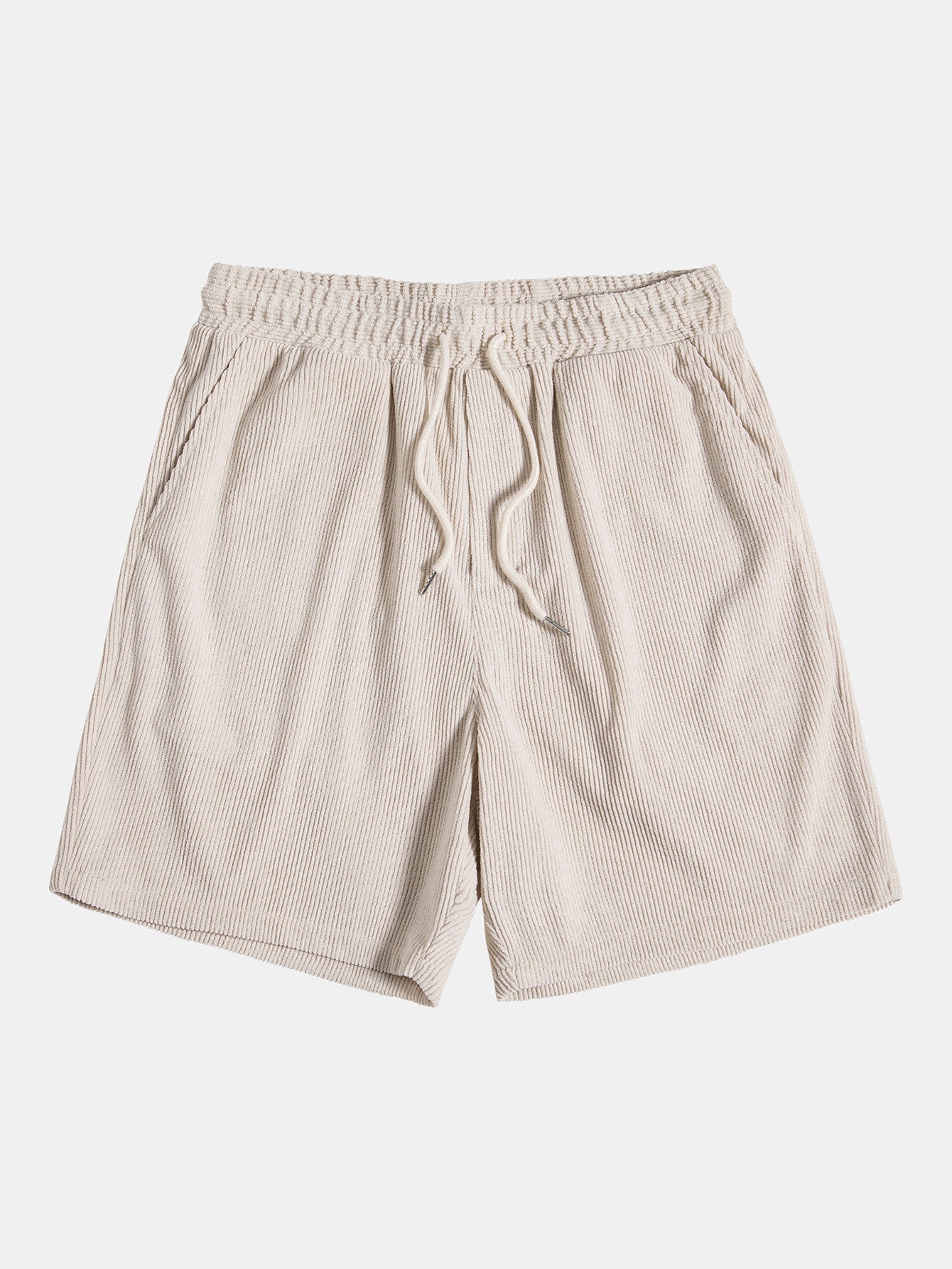 Short-Sleeved Corduroy Button Up Shirt &amp; Shorts