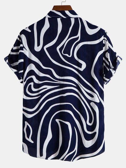 Swirl Print Shirt