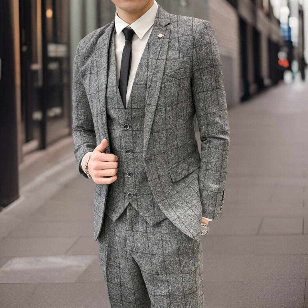 Xander™ | Deluxe Slim-Fit kostym 3-delad