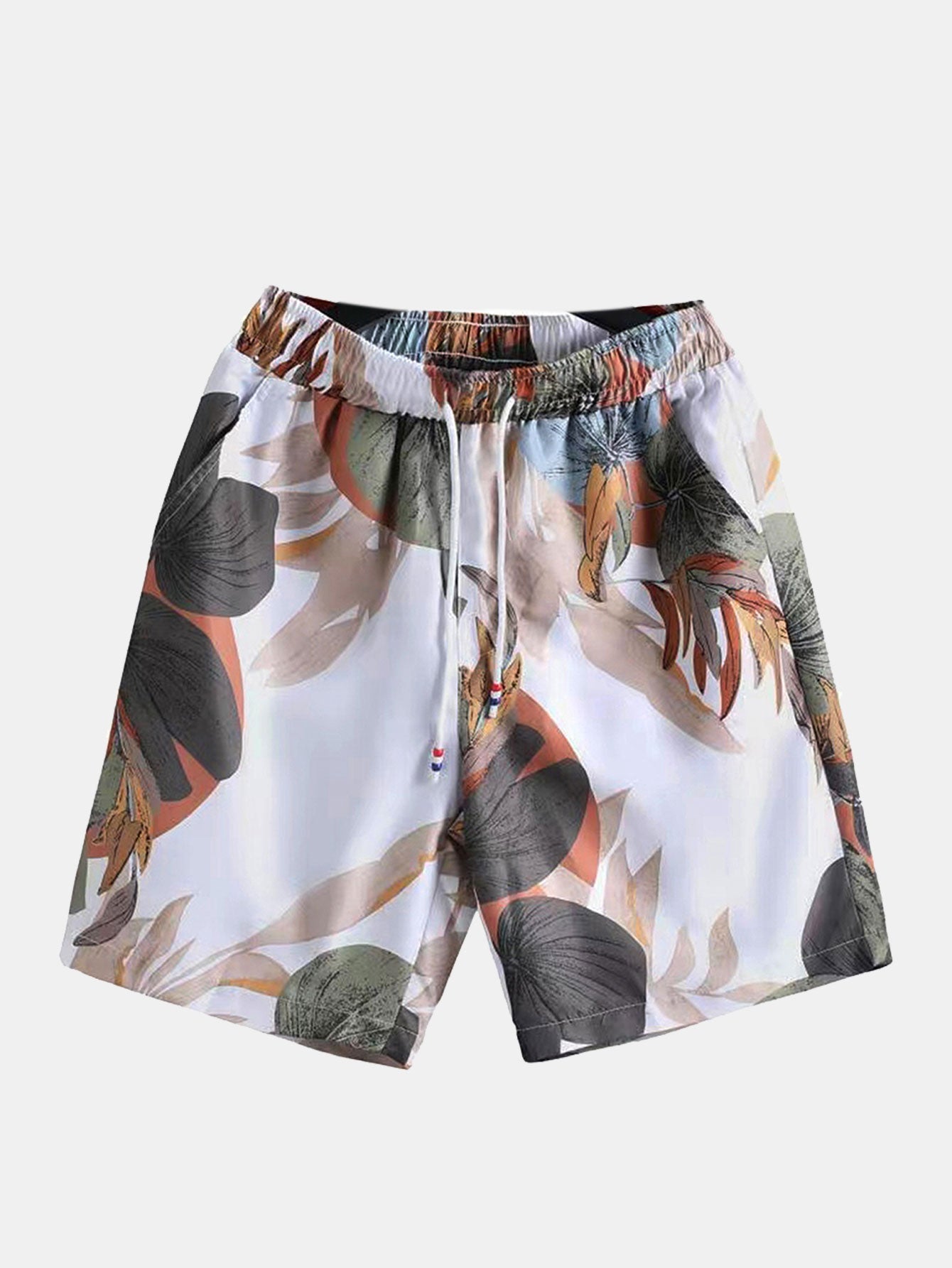 Tropical Print Shirt &amp; Shorts