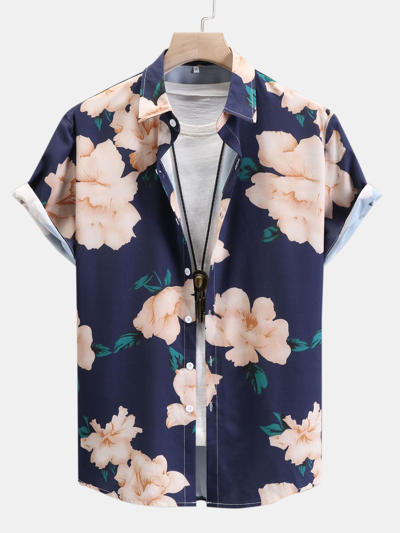 Floral Print Button Up Shirt