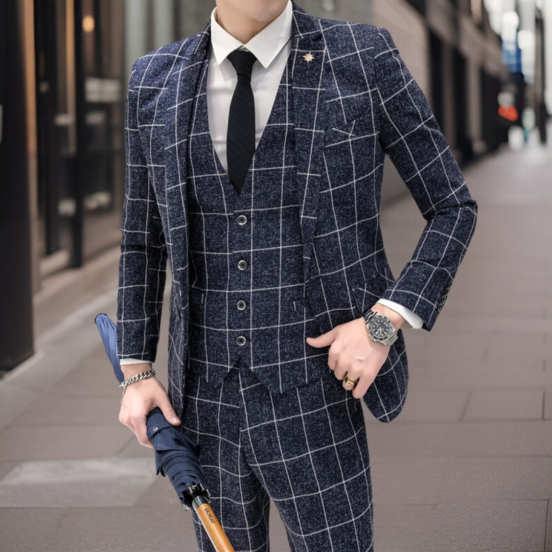 Xander™ | Deluxe Slim-Fit kostym 3-delad