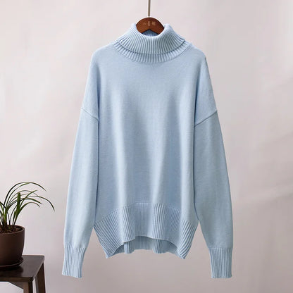 Louise - Eleganta mjuka enkla vintagetoppar med lång ärm