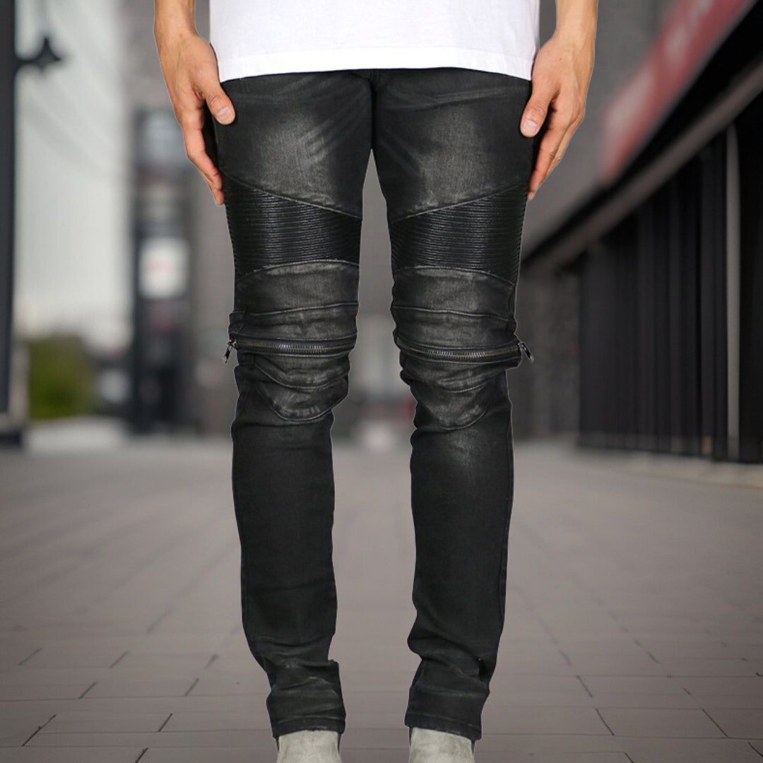 Teodor™ | Premium randiga herrjeans