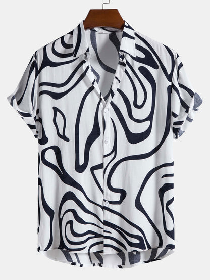 Swirl Print Shirt