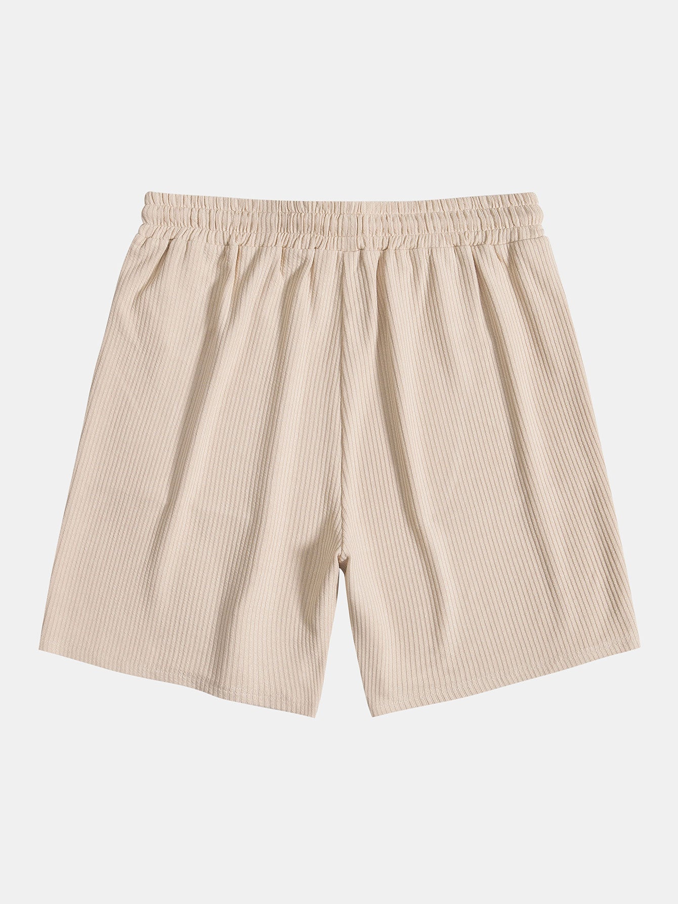 Knitted Ribbed Zip Polo &amp; Shorts