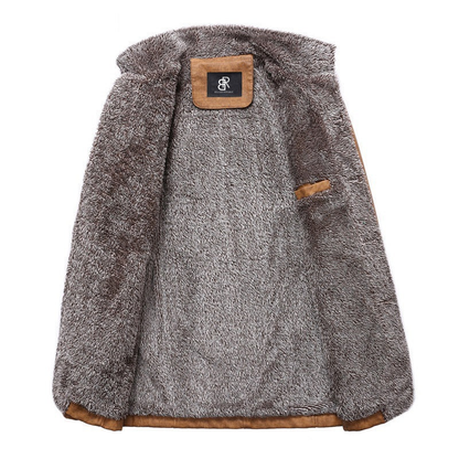 Duke™ Luxe Leren fleecejacka