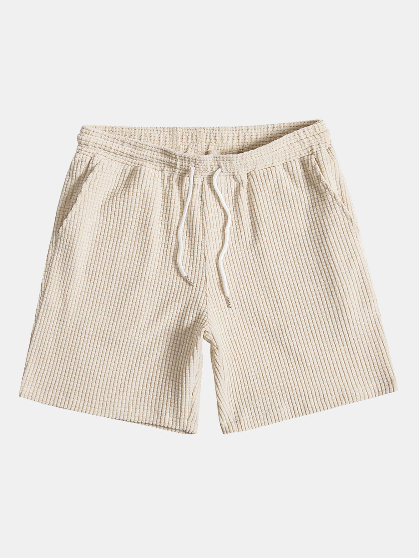 Waffle Button Up Shirt &amp; Shorts