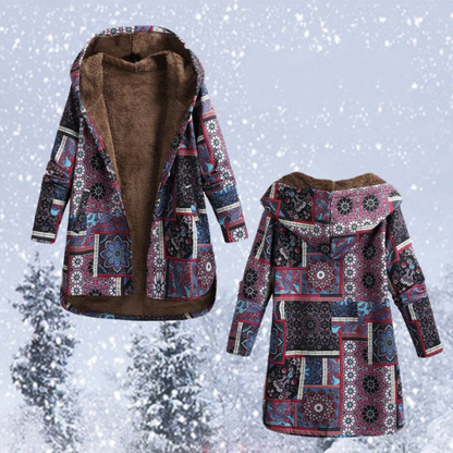 Bliss™ | Bohemian Gebloemde Winterjas