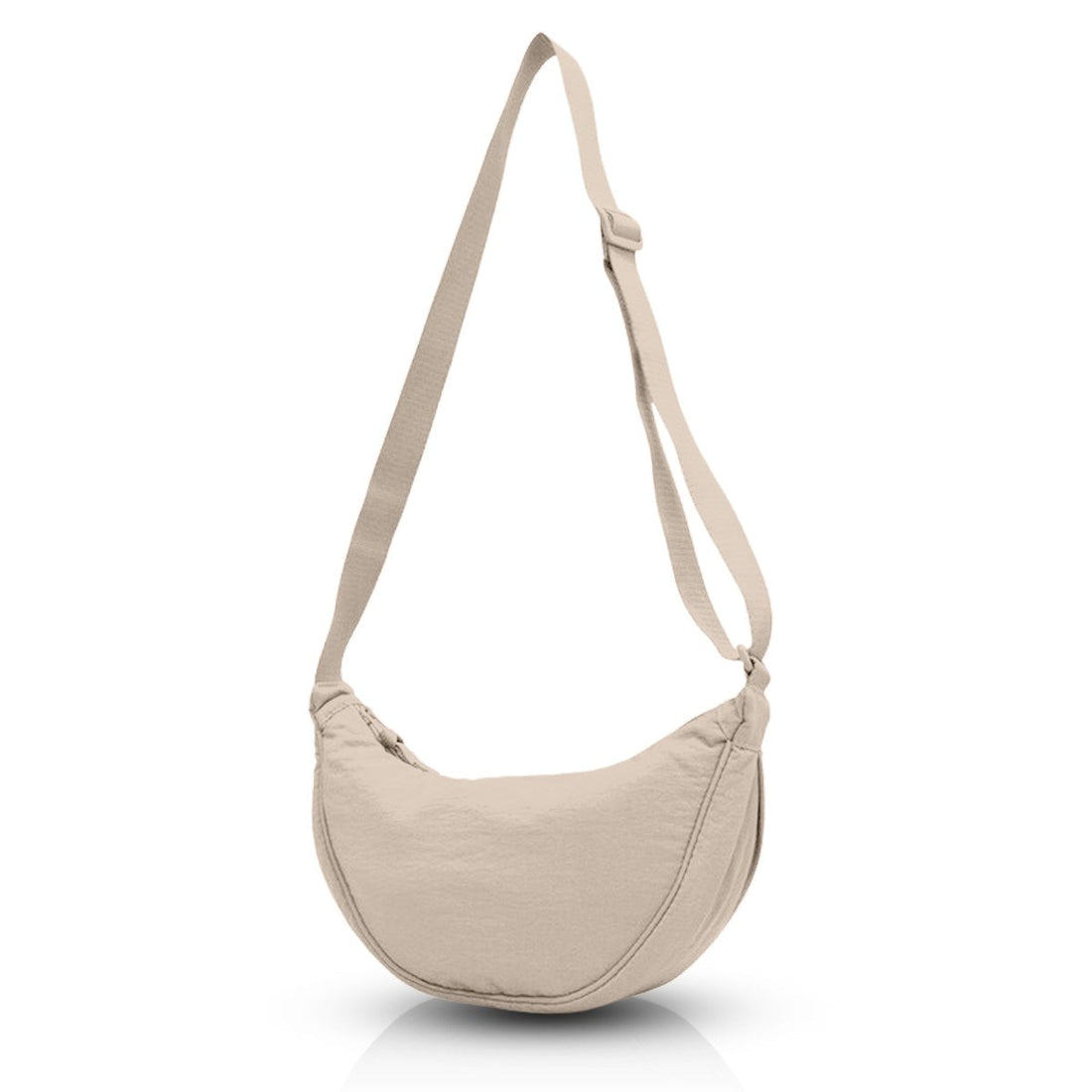 Halvmåneformad crossbody-väska
