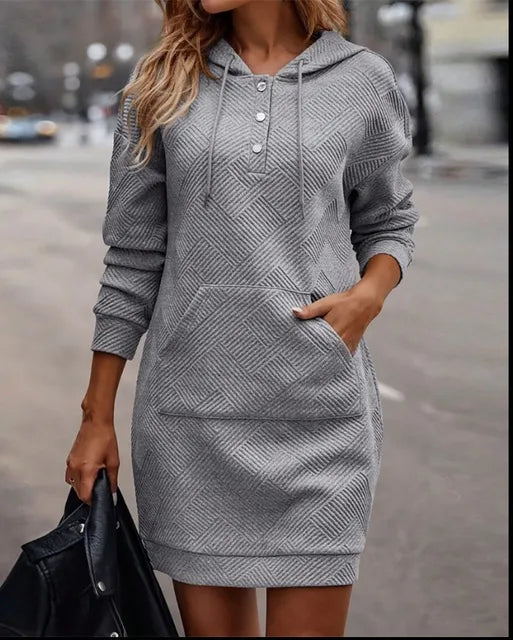 Elegant lång vintertröja