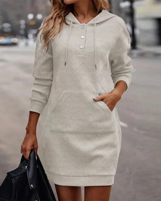 Elegant lång vintertröja