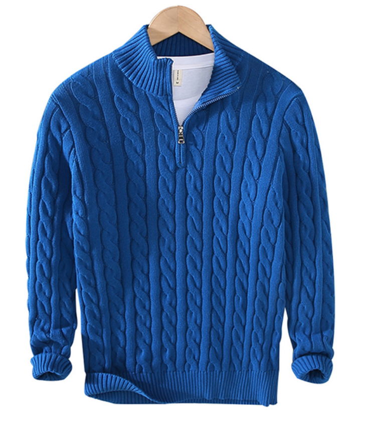 Anthony | Jumper med halv dragkedja