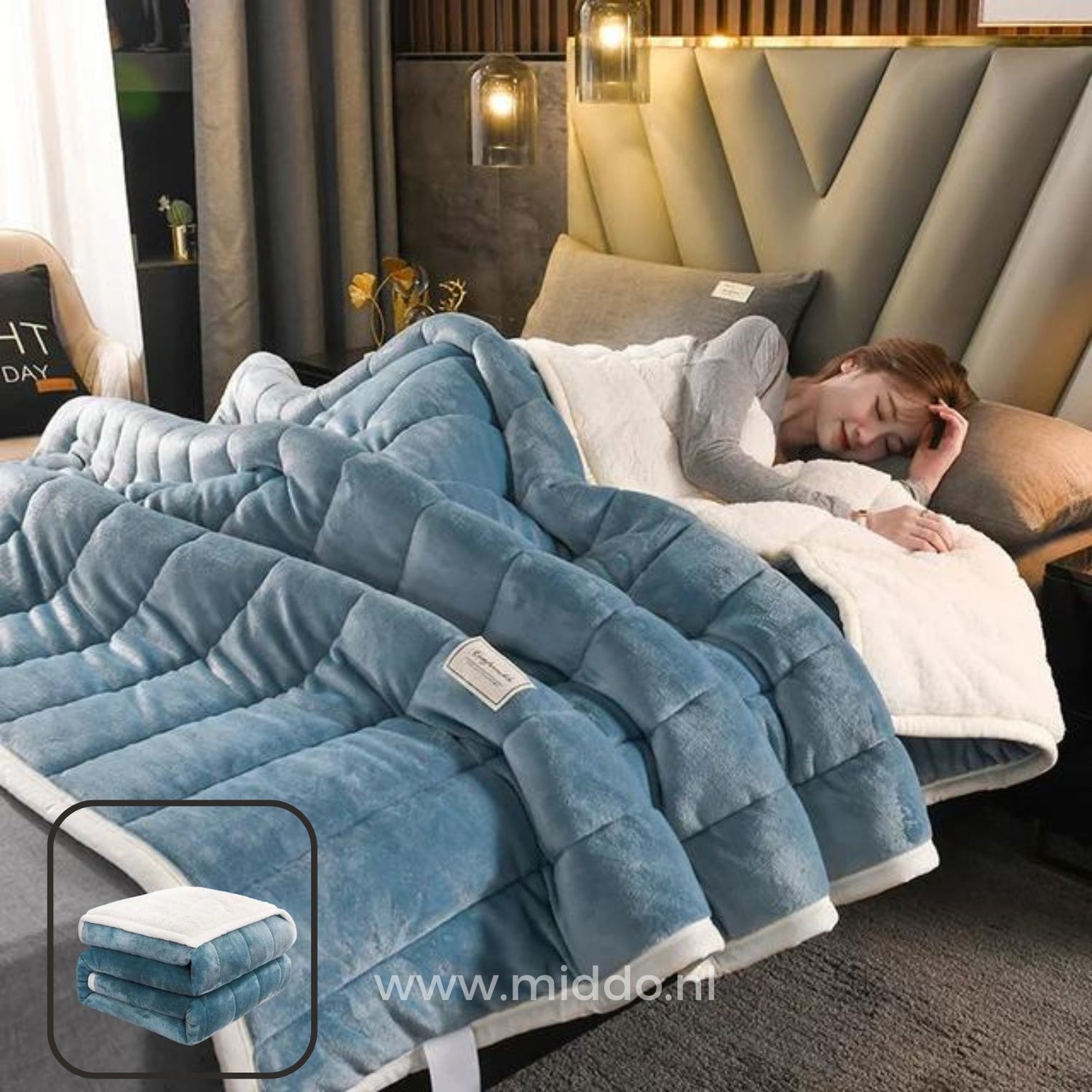 HugSoft™ | Dreamy Wool Mysig mjuk filt