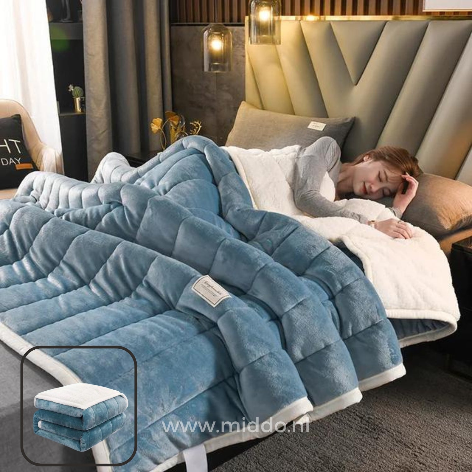 HugSoft™ | Dreamy Wool Mysig mjuk filt