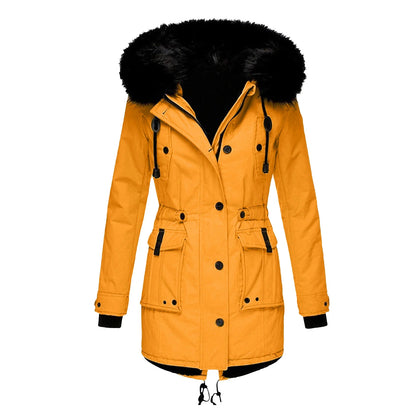 Elegant Fodrad Vinterjacka