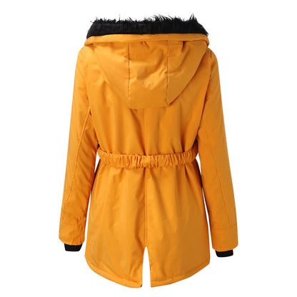 Elegant Fodrad Vinterjacka