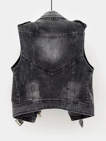 BEATRIX - VÄST I DENIM FÖR DAMER