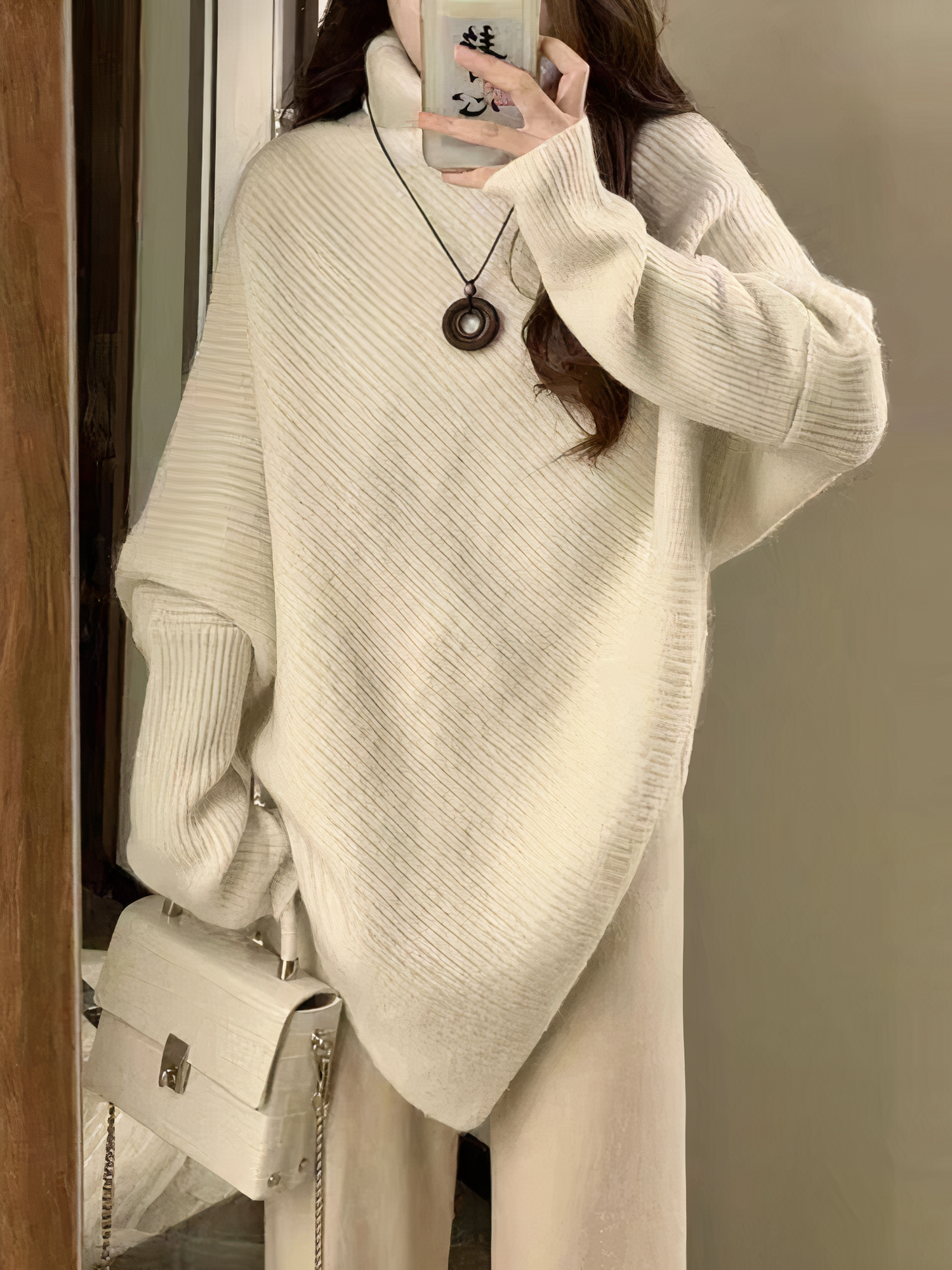 MISTY - Jumper med turtleneck