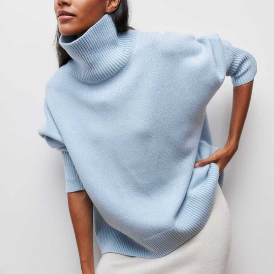 OVERSIZED TRÖJA MED POLOKRAGE