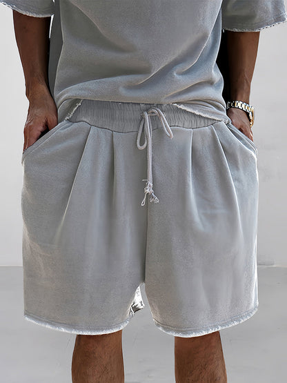 H.O.G Casual Loose Fit Solid Sports Set (köp 2, få 1 gratis)