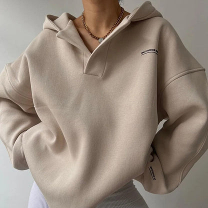 Vanessa™ | Oversized huvtröja