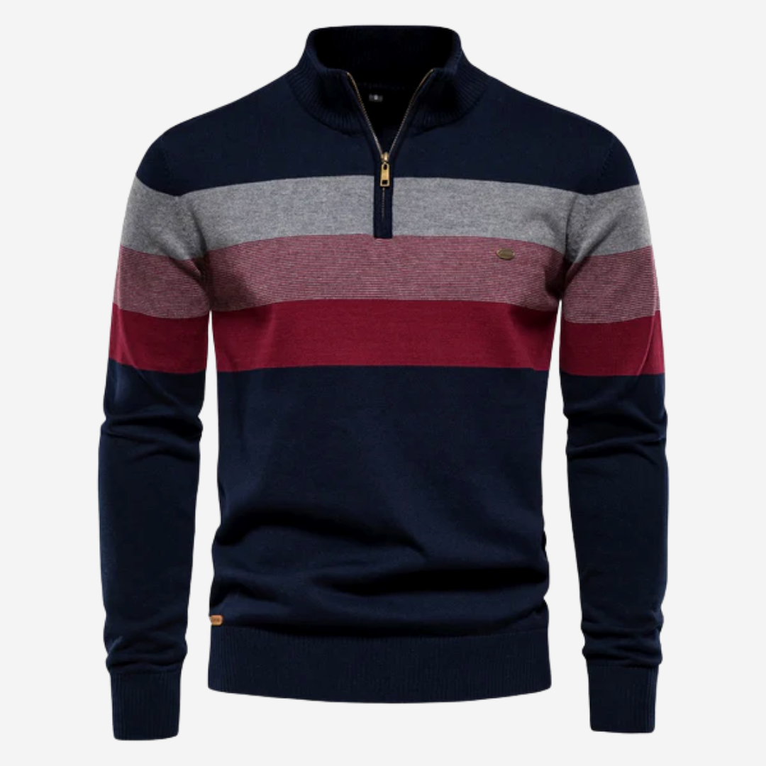Benjamin™ Klassieke Zip-Up Heren Trui