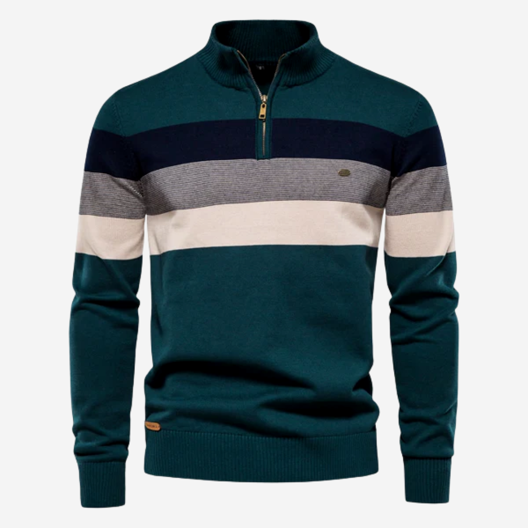 Benjamin™ Klassieke Zip-Up Heren Trui