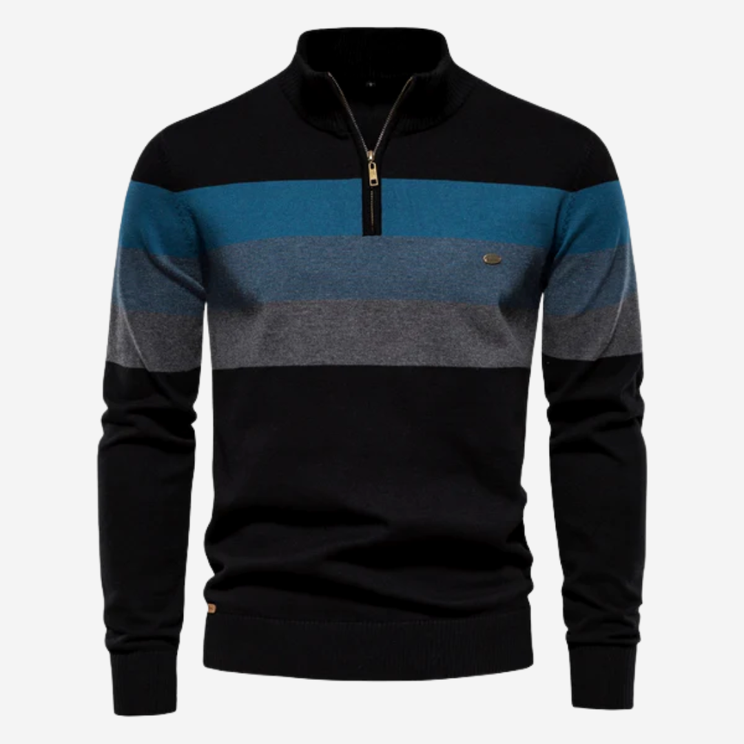 Benjamin™ Klassieke Zip-Up Heren Trui