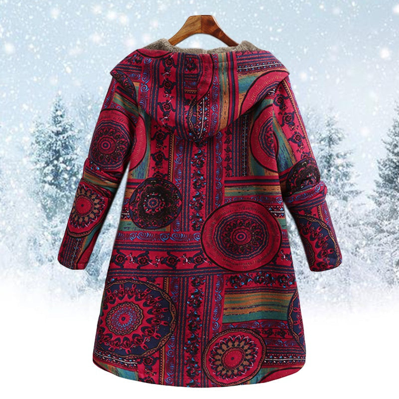 Bliss™ | Bohemian Gebloemde Winterjas