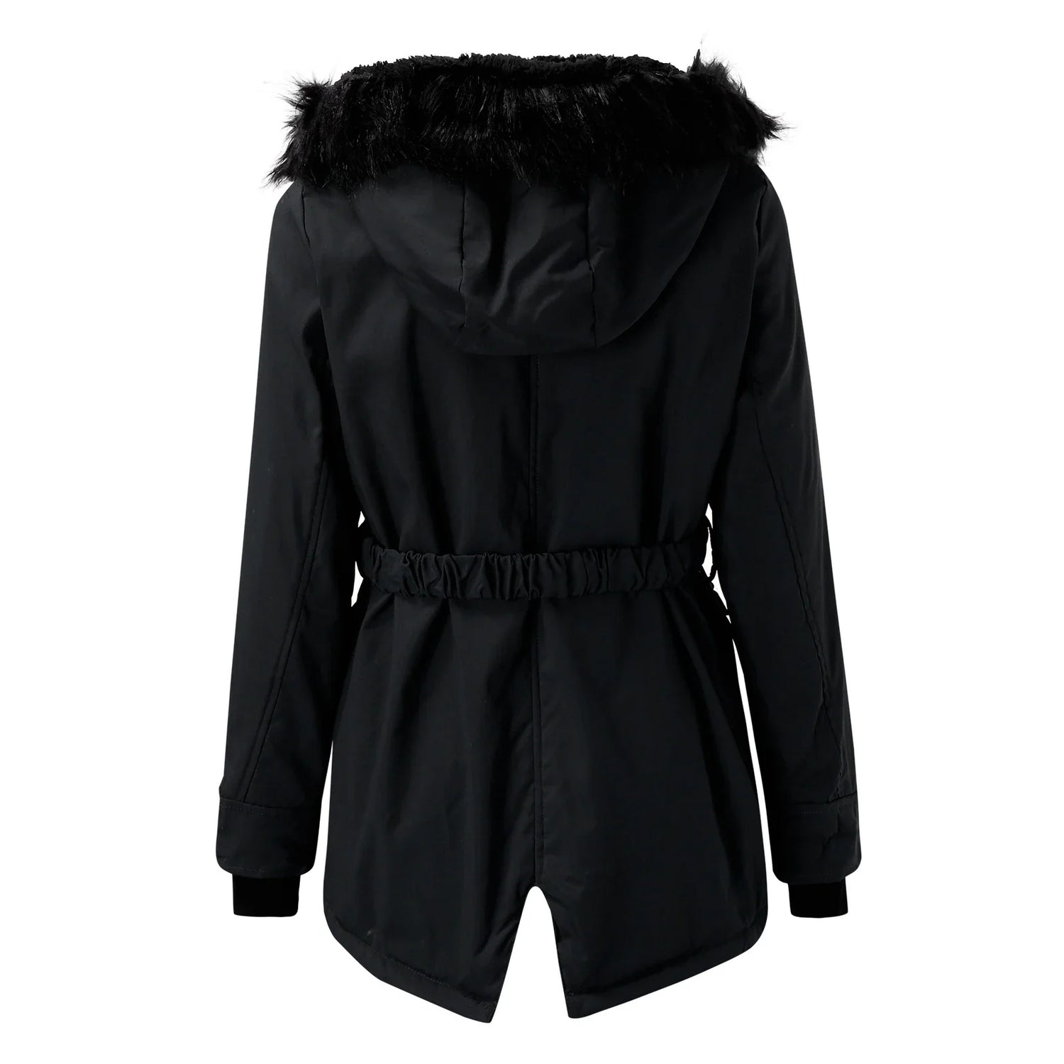 Elegant Fodrad Vinterjacka
