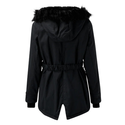 Elegant Fodrad Vinterjacka