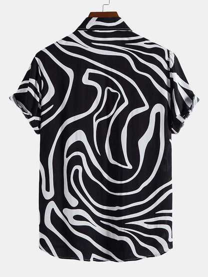 Swirl Print Shirt