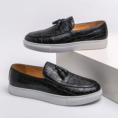 Loafers för herrar - halkfria slip-on-skor för herrar