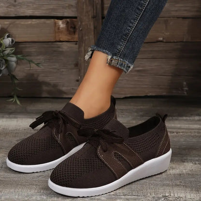 Lättviktiga plattformsskor i mesh &quot;Airflow Comfort&quot;